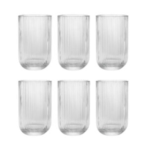 Jogo de Copos de Vidro 420ml Versalhes com 6 Unidades