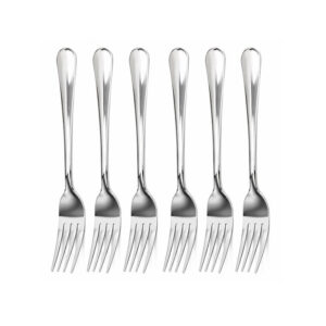 Jogo de Garfos de Mesa Inox com 6 Peças